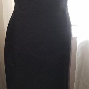 Premise black lined pencil skirt